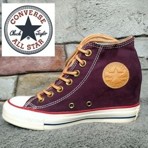 Converse wedge sneakers